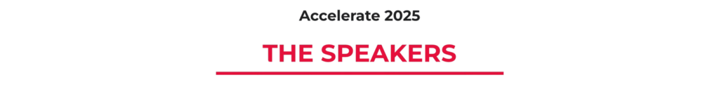 Accelerate 2025 Speakers